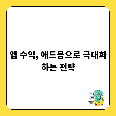 앱 수익, 애드몹으로 극대화하는 전략