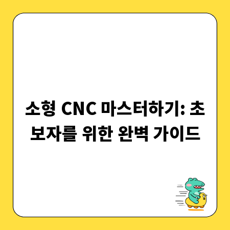 소형 CNC 마스터하기: 초보자를 위한 완벽 가이드