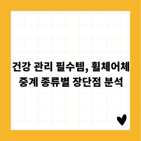 건강 관리 필수템, 휠체어체중계 종류별 장단점 분석